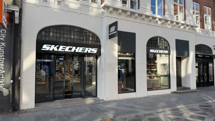 Skechers Opens its First Copenhagen Flagship of 700 Square Meters in Amagertorv