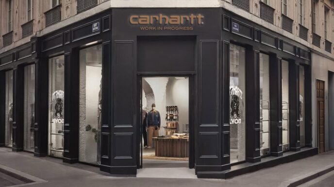 Carhartt Reopens Its Lyon Store With a Redesigned Interior at Rue Lanterne