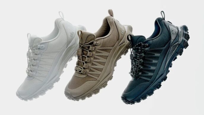 Alo Launches Its First Trail Sneaker on April 9 as Its Fourth Footwear Silhouette