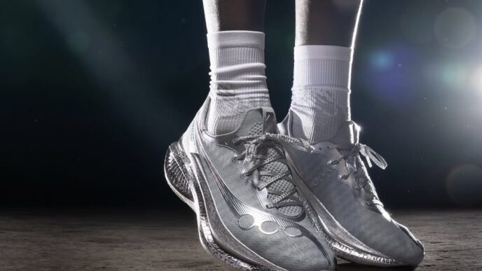 Minted New York and Saucony Launch Chrome Endorphin Pro 5 in London First