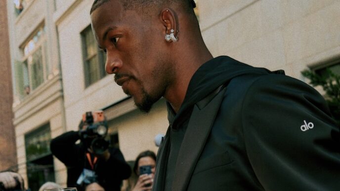 Jimmy Butler Makes Met Gala Debut in Custom Alo Athleisure Look