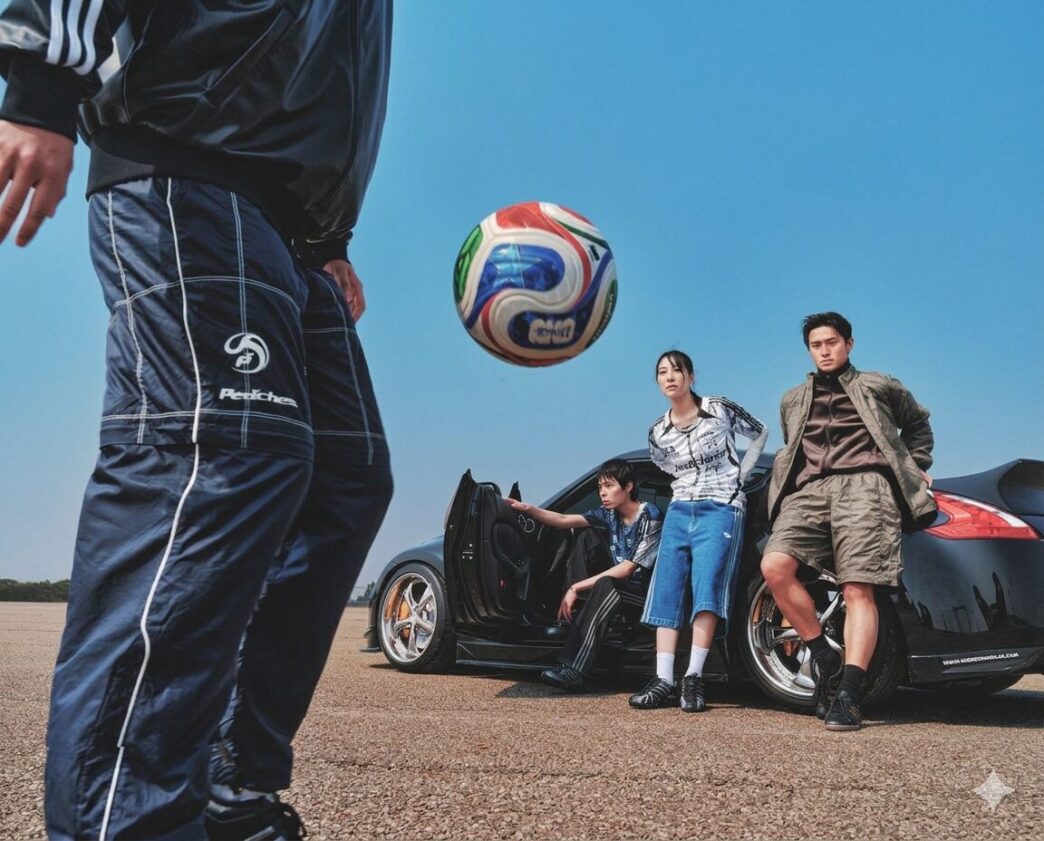 adidas Originals and Peaches Blend Football and Seoul Street Culture