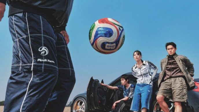 adidas Originals and Peaches Blend Football and Seoul Street Culture