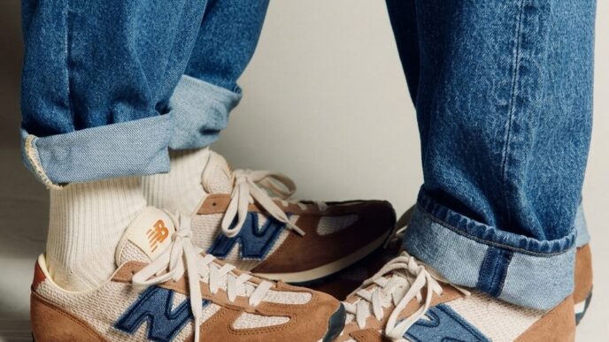 Sézane x New Balance Show How Quiet Luxury Shapes Sneakers