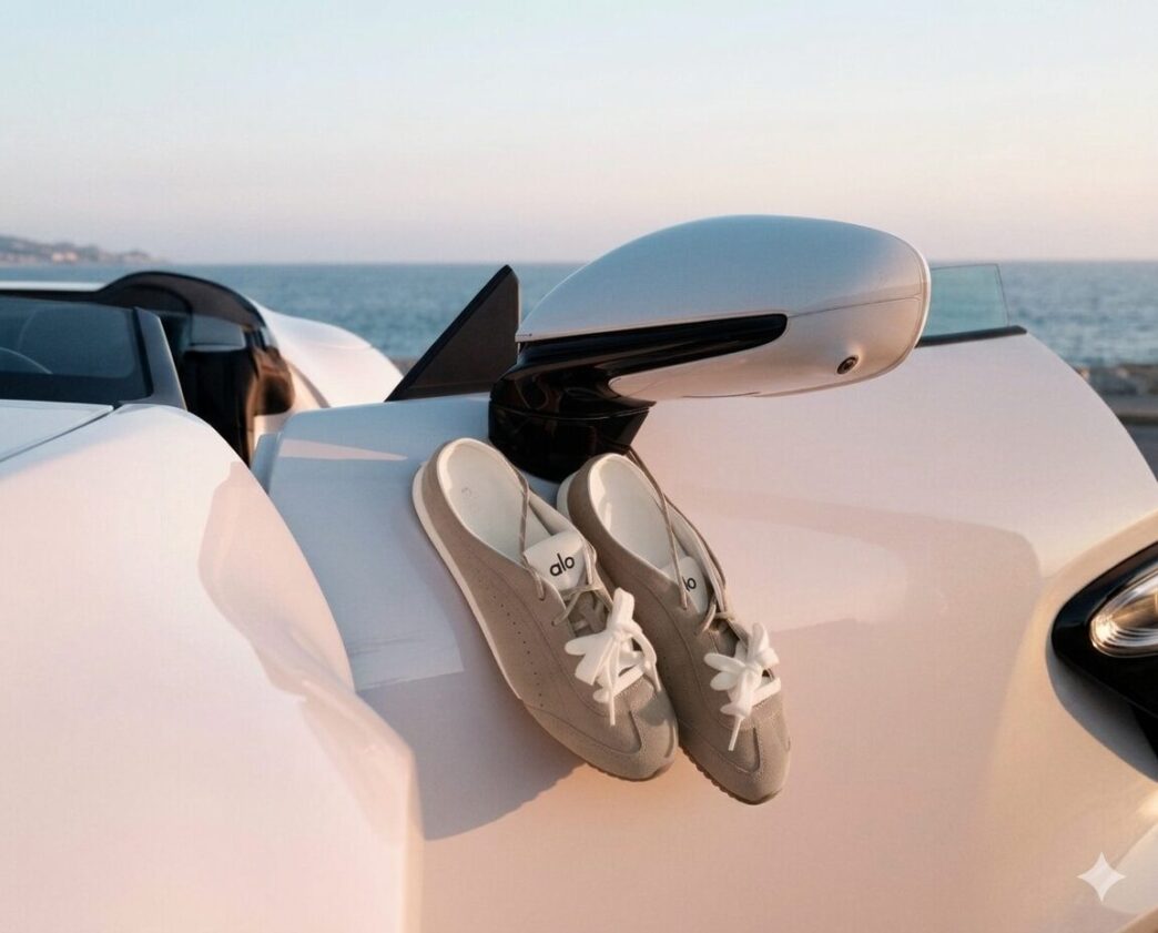 Alo Sunset Mule Signals Wellness Brands’ Push Into Everyday Footwear