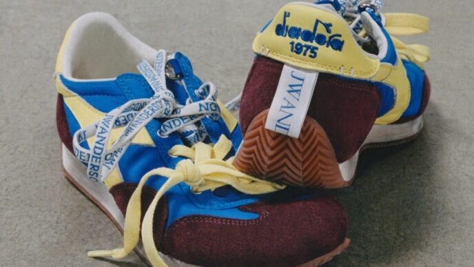 Diadora and JW Anderson Unveil Fashion-Forward Retro Running Sneaker