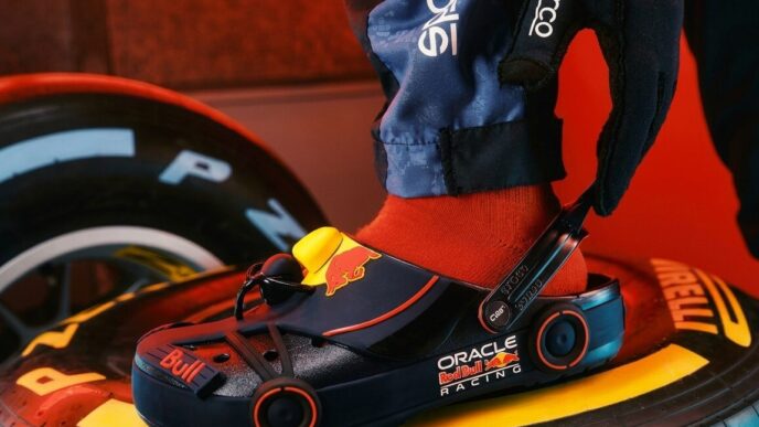Crocs and Oracle Red Bull Racing Launch Formula 1 Footwear Collaboration