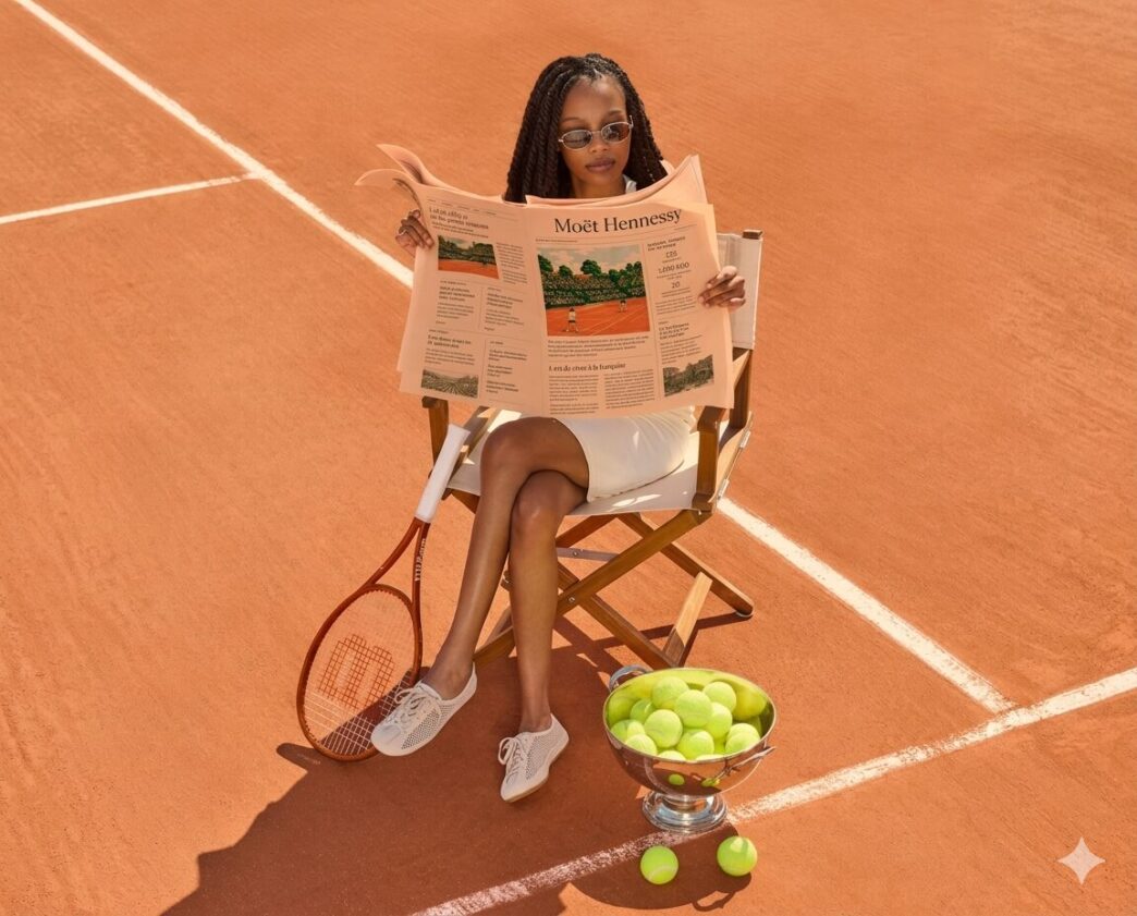 Hennessy Uses Roland-Garros to Tap Into Tennis Fashion Culture