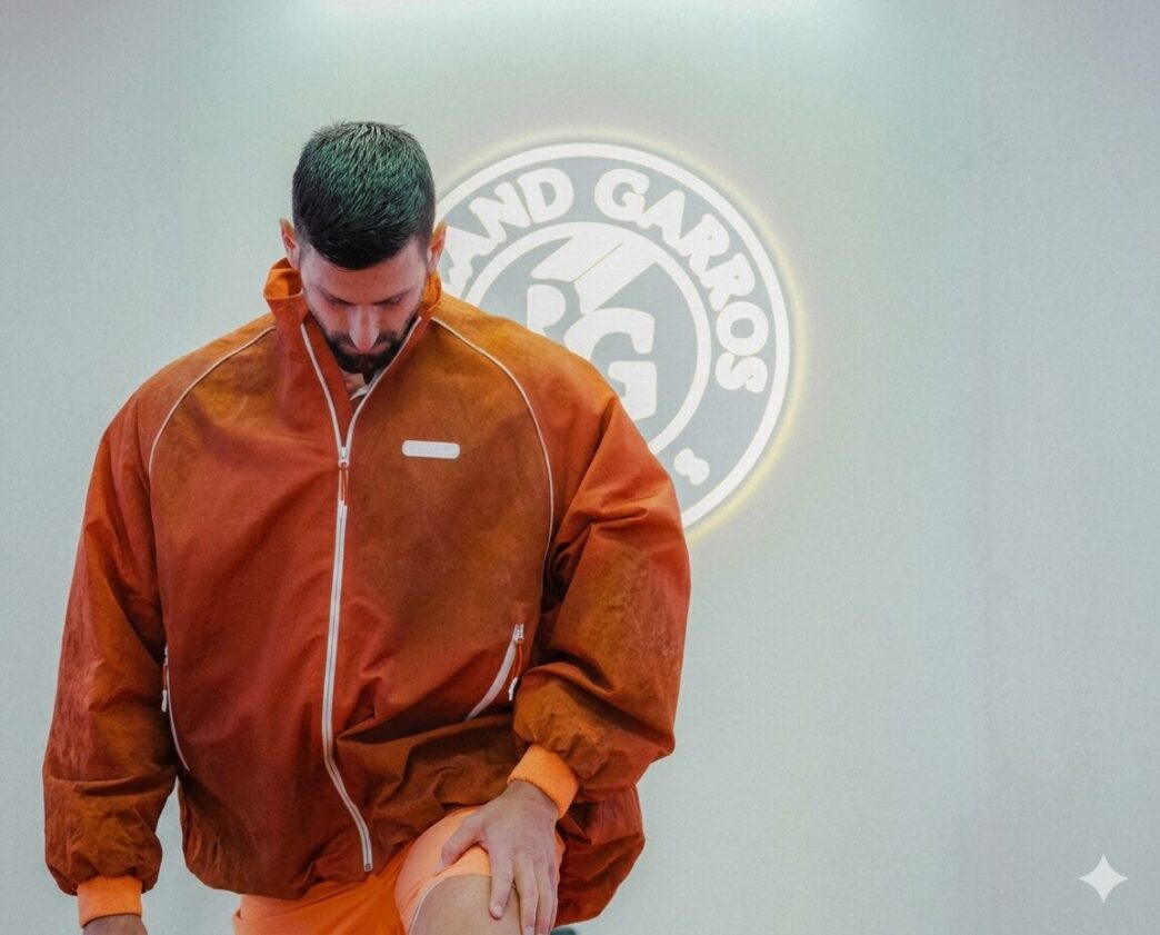 Lacoste Unveils Sculptural Roland Garros 2026 Jacket for Novak Djokovic
