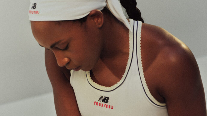 New Balance and Miu Miu Elevate Coco Gauff With a Luxury Tennis Collection