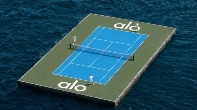 Alo Brings Luxury Wellness Style to Tennis With Its New Collection