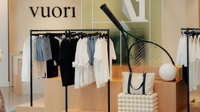 Vuori Brings Tennis Lifestyle to London With Citywide Activation