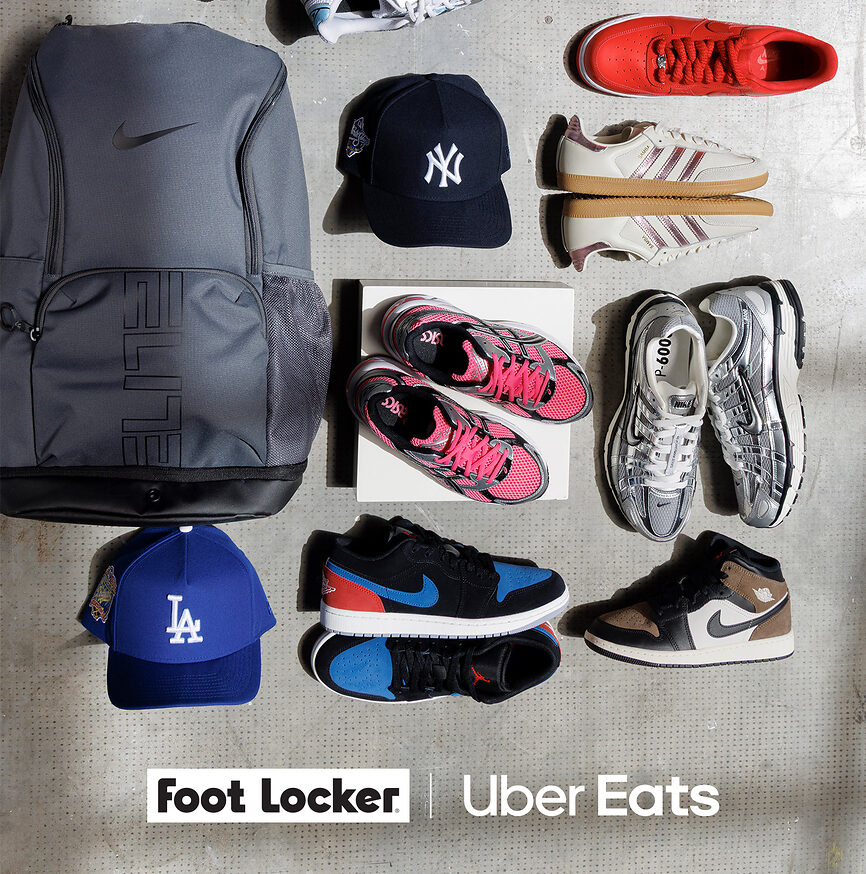 Foot Locker and Uber Eats Bring Athletic Retail Into the On-Demand Economy