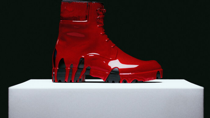 Christian Louboutin and Jaden Smith Push Material Innovation With the Molten Trapman