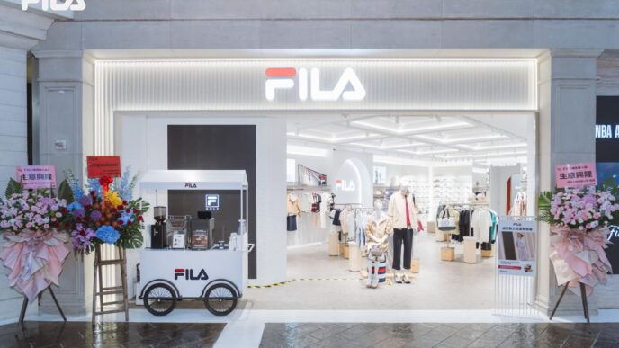 FILA Reopens Venetian Macao Flagship With an Elevated Retail Concept
