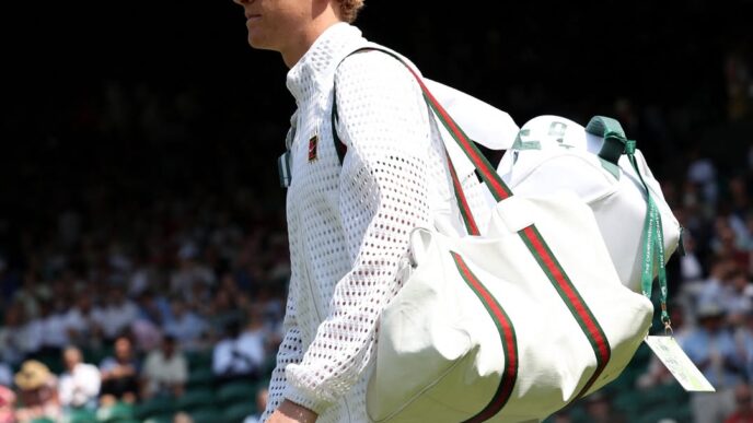 Jannik Sinner Reinforces Gucci’s Tennis Legacy at Wimbledon