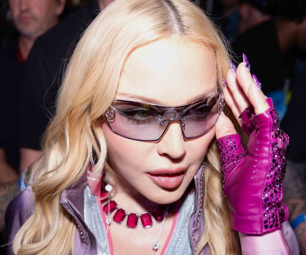 Madonna Wears Custom Saint Laurent Boots at the 2026 FIFA World Cup Final