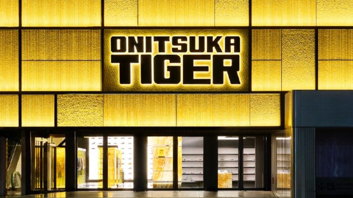Onitsuka Tiger Opens Its Largest Global Flagship Yet in Shinjuku