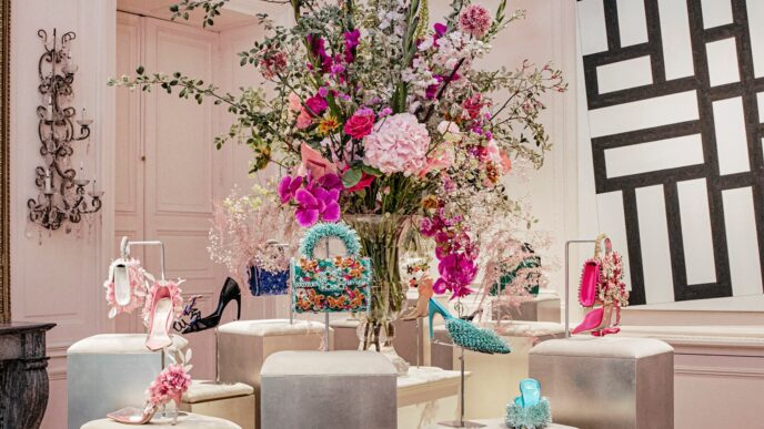 Roger Vivier Celebrates the Butterfly Motif in One-of-a-Kind Couture Creations