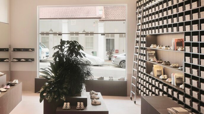 VEJA Turns Adaptive Reuse Into a Retail Strategy in Singapore
