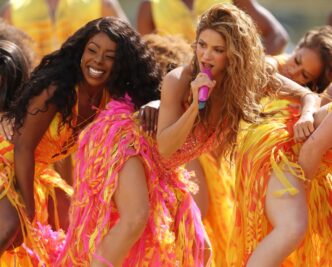 Shakira Brings Her Signature Barefoot Style to World Cup Final Halftime Show